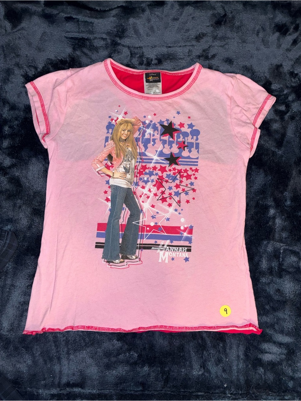 Disney Hannah Montana Pink Short Sleeve Graphic Tee